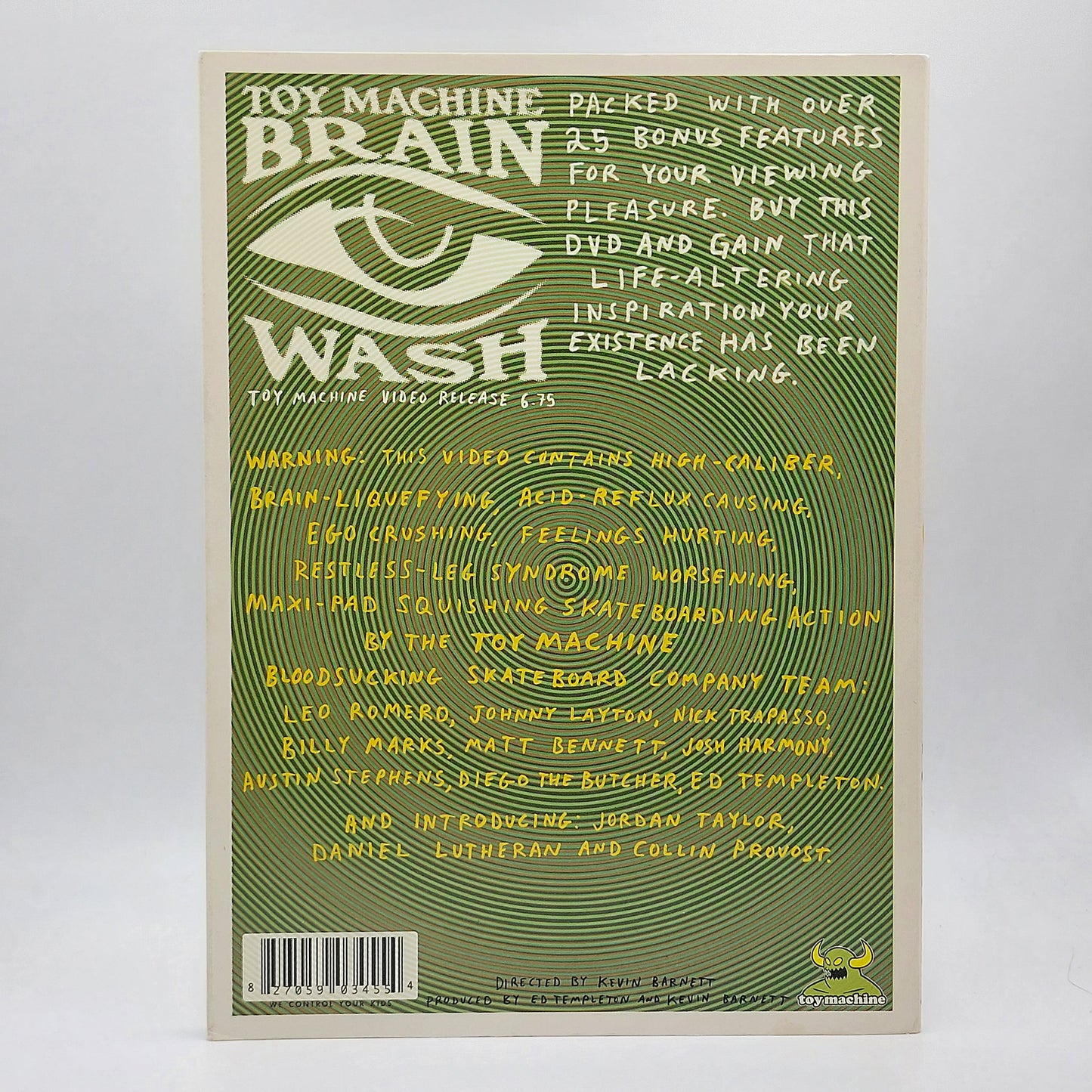 Toy Machine - Brainwash DVD