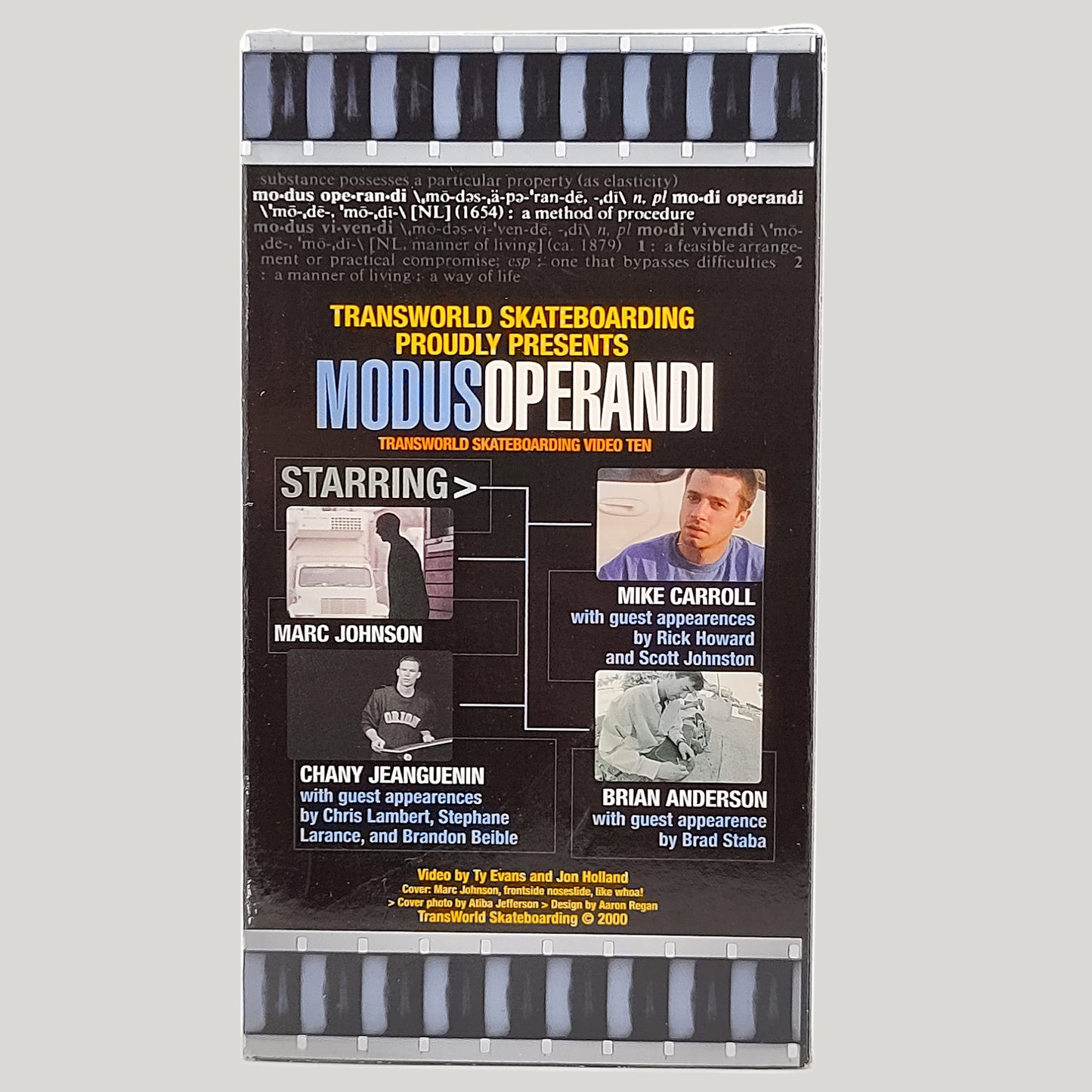 Transworld - Modus Operandi VHS